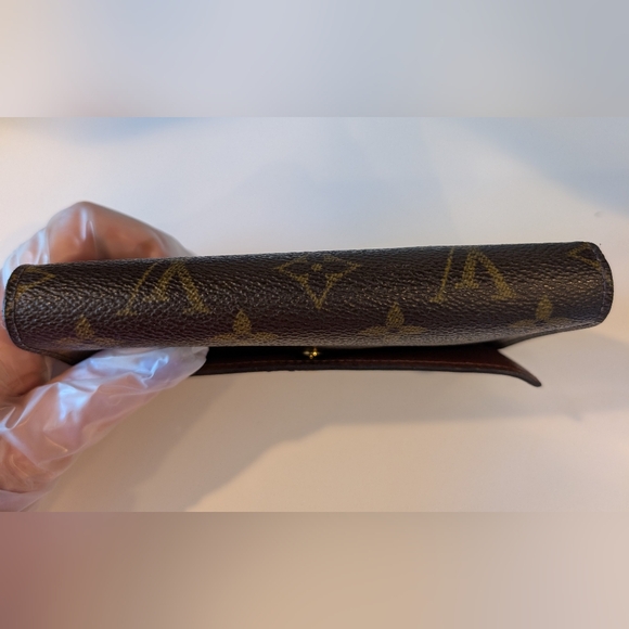 Authentic Vintage Louis Vuitton Monogram Wallet with Rare Original Card Insert - Picture 12 of 16